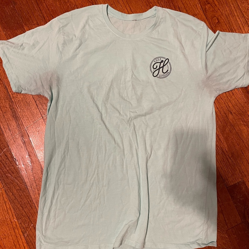 Men’s Huck T-shirt, green, size L